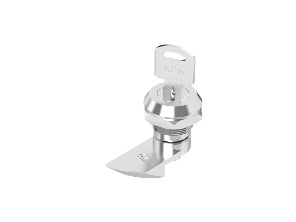 KM10 SİLİNDİRLİ DİLİ YAYLI KİLİT(Kilitleme Mesafesi 22mm.- SAĞ/SOL)
