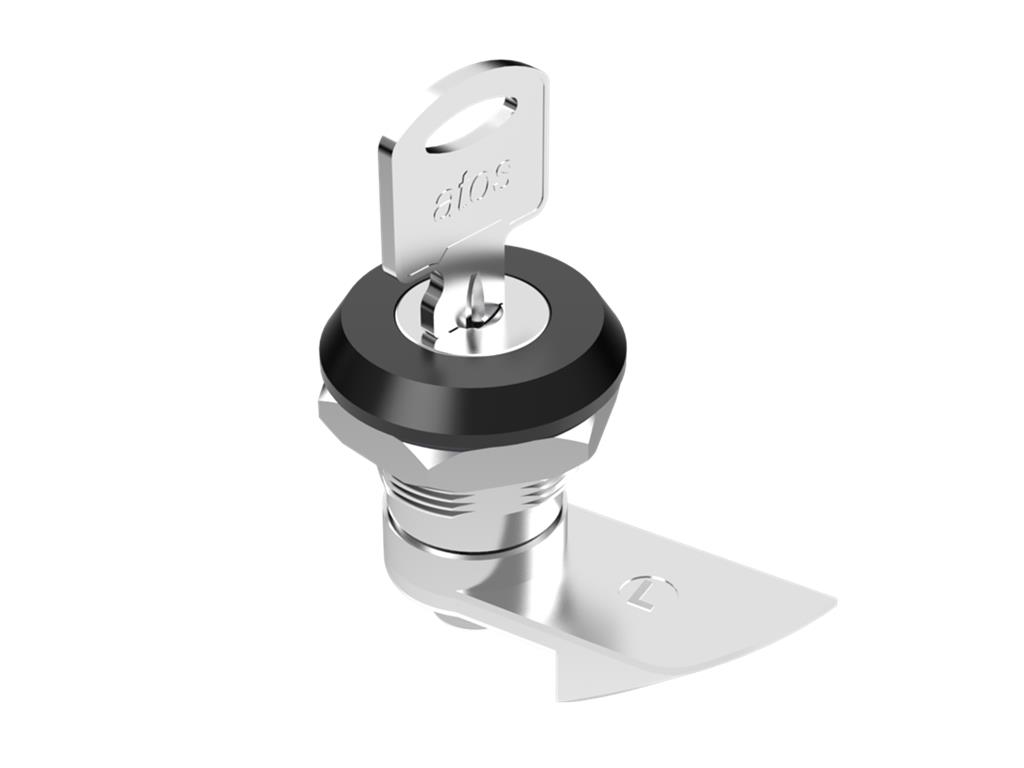 KM10 SİLİNDİRLİ DİLİ YAYLI KİLİT(Kilitleme Mesafesi 22mm.- SAĞ/SOL)