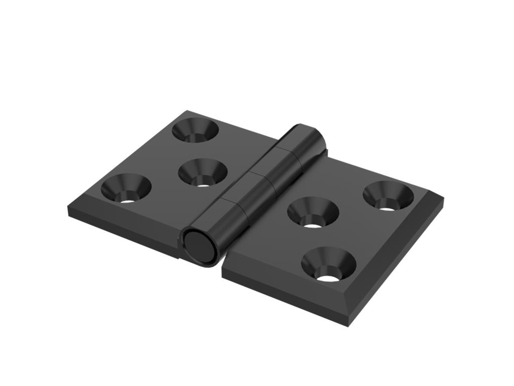 MY5076.1.5.6 YAPRAK MENTEŞE(50x76mm. - Boyalı - Delikli)